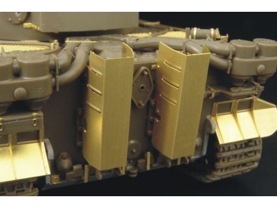 TIGER I EXHAUST COVER  initial prod 