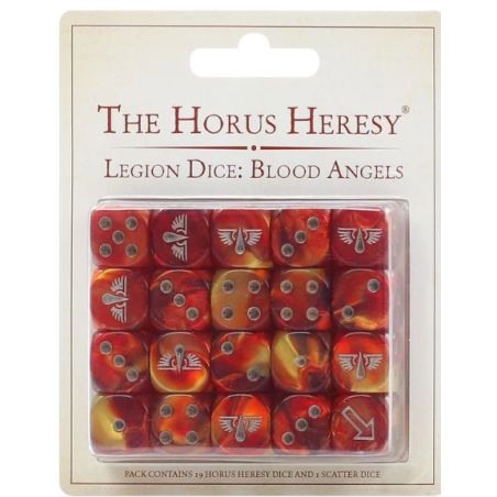 Dés HORUS HERESY: Dés BLOOD ANGELS LEGION DICE