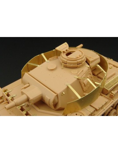 Pz III  TURRET SCHURZEN 