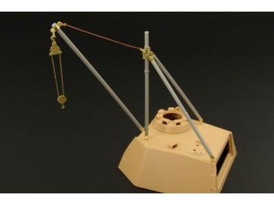 German 2 ton auxiliary jib crane 