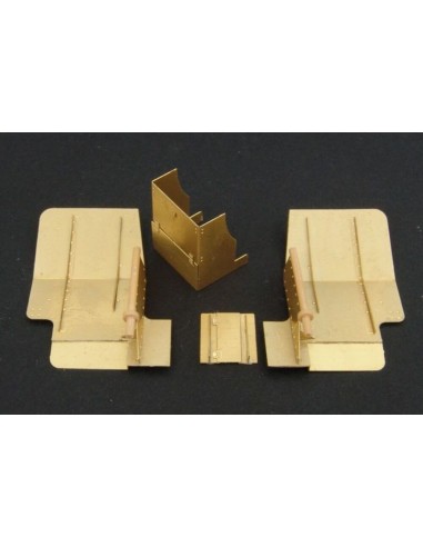 2 cm FLAK 38 flakvierling SHIELDS set 