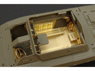 U S  M20 Armored car INTERIOR set 