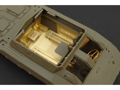 U S  M20 Armored car INTERIOR set 