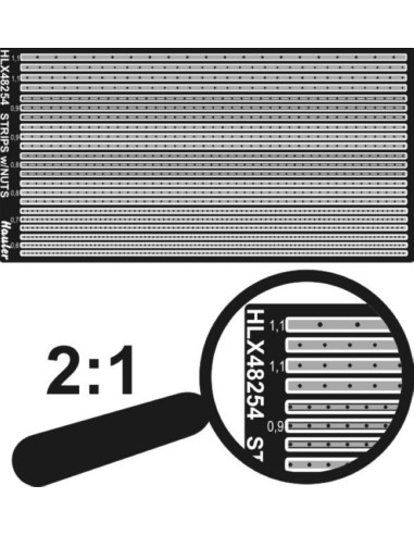 STRIPS w-nuts 0,6-1,1mm 