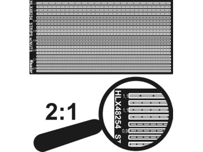 STRIPS w-nuts 0,6-1,1mm 