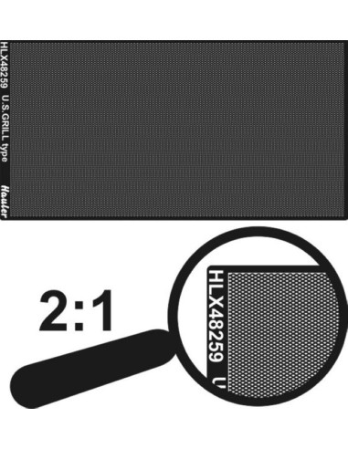 engraved plate-U S  GRILL type 