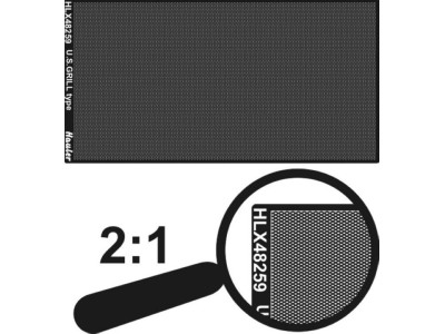 engraved plate-U S  GRILL type 