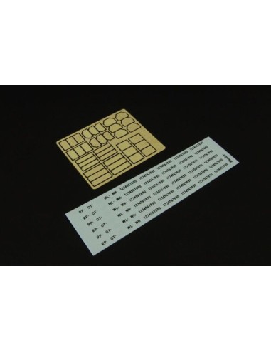 German licence plates w-decals 