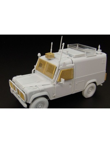 Land Rover Snatch grills-mesh 