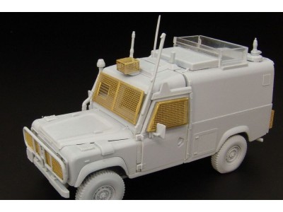 Land Rover Snatch grills-mesh 