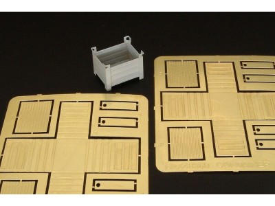 Steel containers (2pcs) 