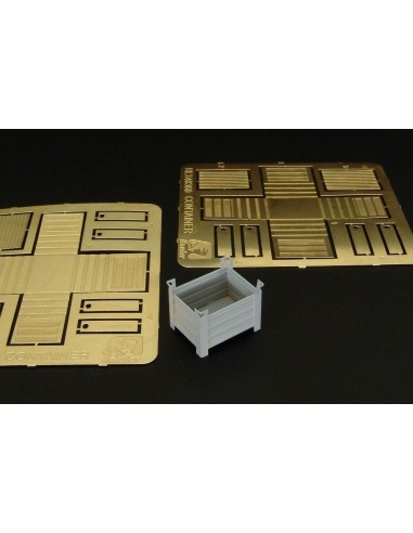 Steel containers (2pcs) 