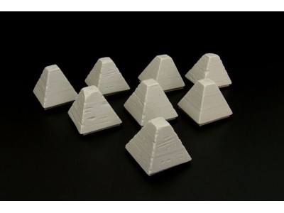 Dragon’s Teeth tank traps 