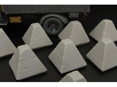 Dragon’s Teeth tank traps 