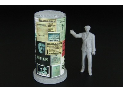 Posters column w-civilien 