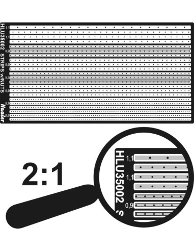 STRIPS w-nuts 0,6-1,1mm 