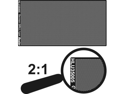 engraved plate-GERMAN GRILL type 