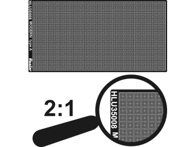 engraved plate-MODERN A type 