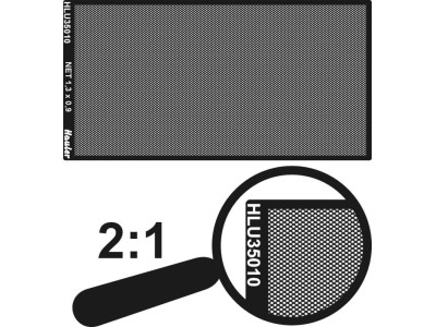 NET 1,3x0,9mm 