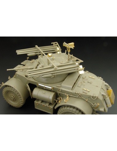 T17E1 Staghound Mk I w 60LB Rocket Launch 
