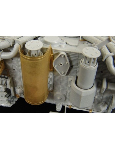 TIGER I Exhaust shroud (6471 Italeri) 