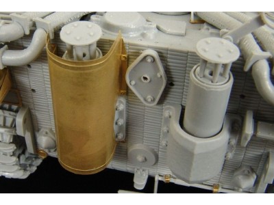 TIGER I Exhaust shroud (6471 Italeri) 