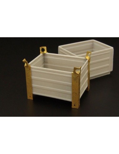 Steel containers (2pcs) 