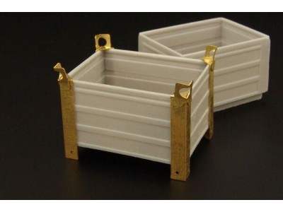 Steel containers (2pcs) 