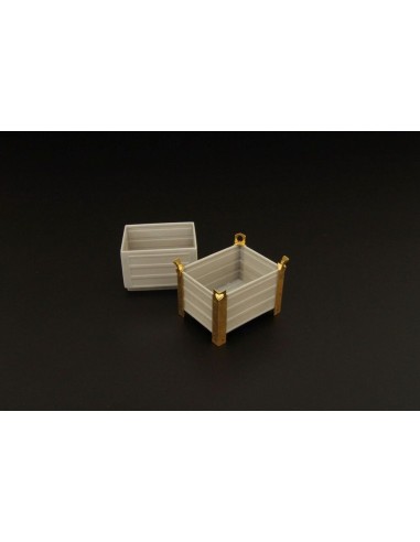 Steel containers (2pcs) 
