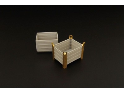 Steel containers (2pcs) 