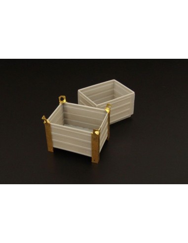 Steel containers (2pcs) 