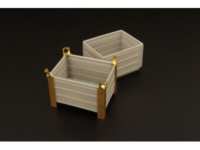 Steel containers (2pcs) 