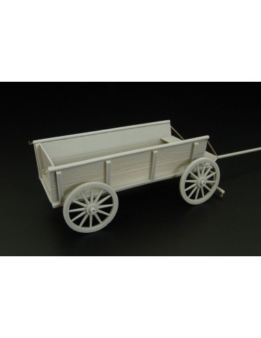 Farm horse drawn wagon 