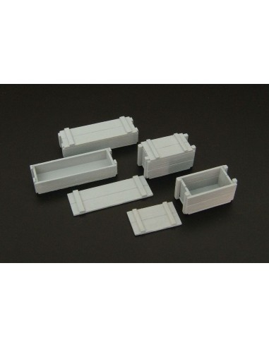U S  ammo boxes 75 mm 