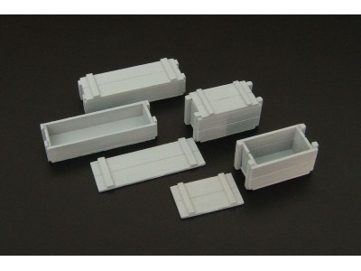U S  ammo boxes 75 mm 