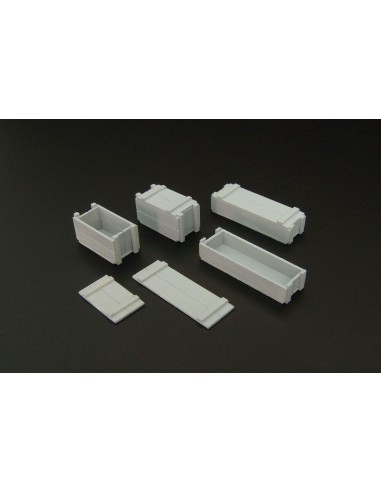 U S  ammo boxes 75 mm 