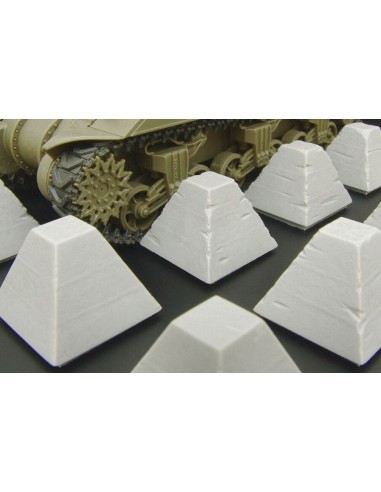 Dragon’s Teeth tank traps 