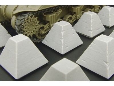 Dragon’s Teeth tank traps 