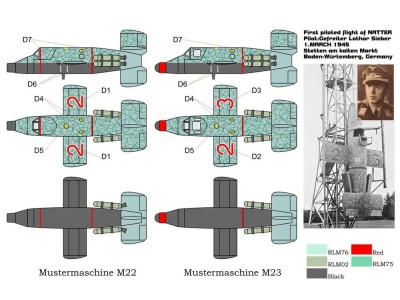 Bachem Natter 22-23 