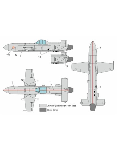 Yokosuka MXY-7 Ohka model 22 