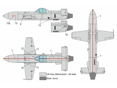 Yokosuka MXY-7 Ohka model 22 