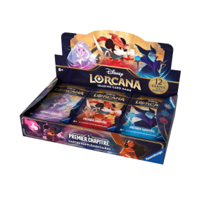 Disney Lorcana Chapitre 1 VF : display 24 boosters sortie 15 novembre 2024