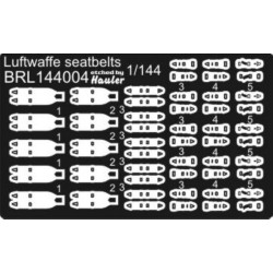 Luftwaffe seat belts 