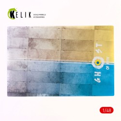 Concrete plates Ghost of Kyiv Base - Acrylic 3 mm (410 x 270 mm) (410 g) 