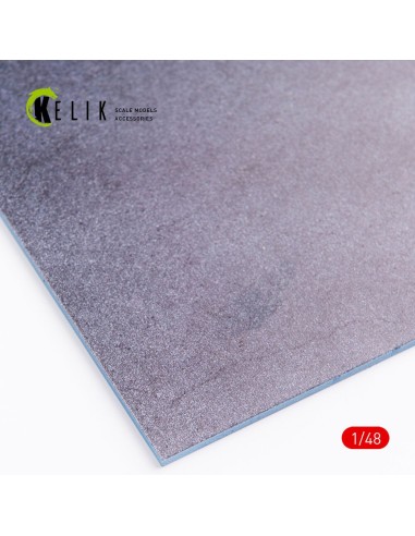 Asphalt Road for drones or any - Acrylic 3 mm (240 x 240 mm) (410 g) 