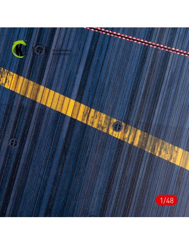 USS Bon Homme Richards (CV-31) 1962 - Acrylic 3 mm (410 x 270 mm) (410 g) 