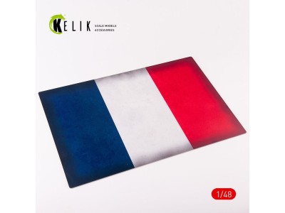 France Flag - Acrylic 3 mm (410 x 270 mm) (410 g) 
