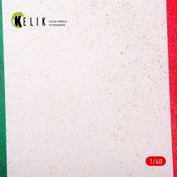 Italy Flag - Acrylic 3 mm (410 x 270 mm) (410 g) 