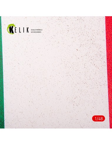 Italy Flag - Acrylic 3 mm (410 x 270 mm) (410 g) 