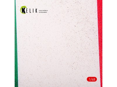 Italy Flag - Acrylic 3 mm (410 x 270 mm) (410 g) 